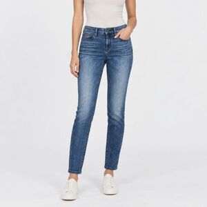 Vince Riley Legging Skinny Jeans 28 Mid Worn Blue Stretch Denim